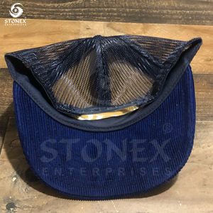 Sombrero de camionero deportivo personalizado de hip-hop de moda en blanco estructurado de 6 paneles personalizado profesional - Product Image 5