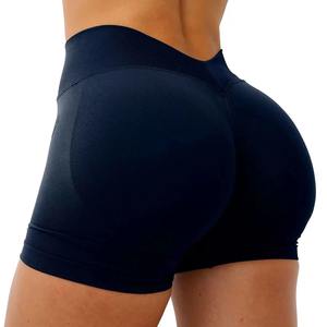 Pantalones cortos de yoga para gimnasio de cintura alta para Mujer | Pantalones cortos de entrenamiento transpirables | Ropa deportiva elástica para entrenamiento deportivo - Product Image 6