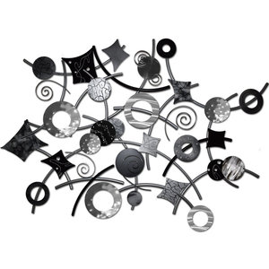 Vente en gros de nouvelle horloge murale suspendue de luxe Articles ménagers décoratifs Art mural en fer et métal Fabricant et exportateur en gros de l'Inde - Product Image 1