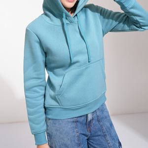 2025 dernière conception Streetwear femmes lavage à l'acide à capuche haute qualité coton polaire meilleurs sweats à capuche pour femmes - Product Image 6