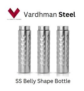 2025 artículos más vendidos botella de agua con forma de diamante de acero inoxidable grado 304 750ml, frasco de agua de acero inoxidable en forma de diamante - Product Image 5