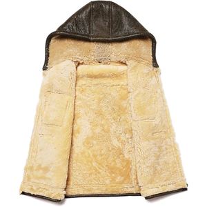 Veste de motard pour homme en cuir d'agneau véritable avec fourrure de chèvre véritable à l'intérieur, coupe traditionnelle, conçue pour un confort optimal lors de la conduite quotidienne. - Product Image 5