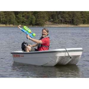 Bateau pneumatique Terhi Tender 1,2 mm en PVC Hypalon, construction 100 % soudée en aluminium, yacht sportif avec caractéristiques de puissance - Product Image 4