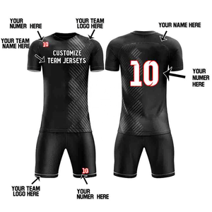 Uniformes de Fútbol para Hombre Sublimados al Por Mayor, Conjunto Completo OEM, Camisetas de Entrenamiento, Pantalones Cortos, Nombres de Equipo Personalizados - Product Image 5