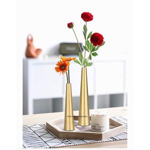 New Style Metal <b>Flower</b> <b>Vases</b> in Gold Color for Home Dining Room Tabletop Decorative <b>Tall</b> Luxury Metal <b>Flower</b> <b>Vases</b> - Product Image 1
