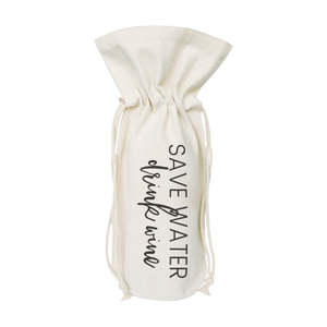 ถุงผ้าแคนวาสสำหรับใส่ไวน์ ประหยัดน้ำ เป็นมิตรกับสิ่งแวดล้อม - Product Image 1