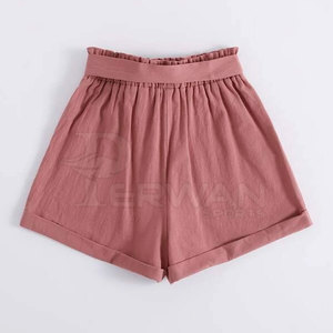 Pantalones cortos transpirables al por mayor para mujer último estilo pantalones cortos de color personalizados para mujer Pantalones cortos personalizados para mujer - Product Image 2