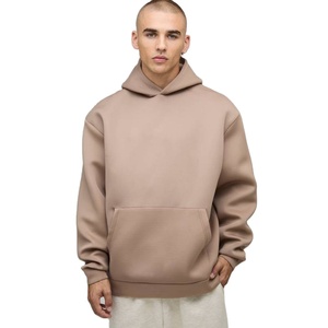 Sweat à capuche décontracté tendance avec logo personnalisé, 100% coton, coupe classique, imprimé par transfert thermique, blanc, hiver, pour homme - Product Image 1