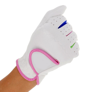Guantes deportivos de golf personalizables de cuero genuino Cabretta para hombres y mujeres, mano izquierda, uso diario/informal, logotipo de marca personalizado, servicio OEM - Product Image 5