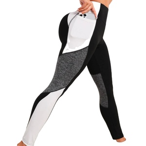 Leggings de yoga y fitness de cintura alta vintage para mujer, de terciopelo de invierno con tejido de ganchillo y base cosida 2026 - Product Image 3