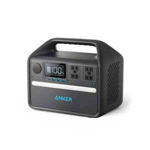 An ker 23478 500W 508Wh Pure Sine Wave MPPT Lithium Ion Solar & Car Type C Air Compressor <b>Portable</b> Power Station - Product Image 6