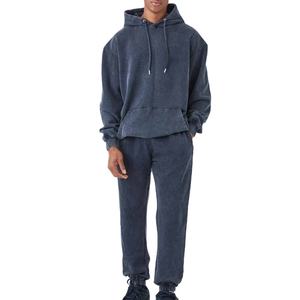 Survêtement délavé à l'acide pour hommes Respirant Running Wear Material Style différent pour hommes Survêtement délavé à l'acide personnalisé 2026 - Product Image 1