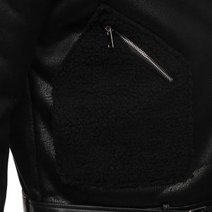 Leather <b>Jacket</b> High Quality Faux <b>Fur</b> Leather <b>Jacket</b> New Style Various Color Wholesale <b>Men</b> - Product Image 6