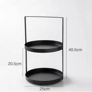 Bandeja DE SERVICIO DE ESPEJO Plato de servicio de diseñador hecho a mano Plato de cocina Bandeja de lujo de mesa - Product Image 3