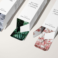Envases Cosméticos de Papel Reciclable Ecológicos |   Caja Personalizada para Aceite de Bronceado y Cuidado de la Piel con Impresión con Tinta Sostenible