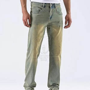 Pantalones Vaqueros para Hombre, Ligeros, Talla Grande Personalizada, Cómodos - Product Image 4