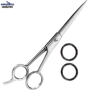 Vente flash Ciseaux de barbier en acier inoxydable écologiques pour la coupe de cheveux à domicile - Product Image 1