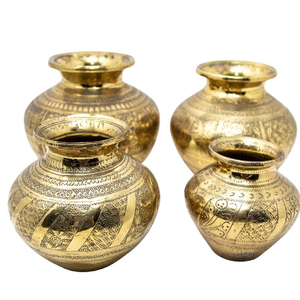 Puja Lota Traditional Indian Vessel Home Office Religious Ceremony Brass Kalash Hindu Pooja Items Wholesale Direct Factory Price - Product Image 6