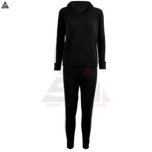Ropa de entrenamiento ajustada con logotipo personalizado, conjunto de chándal para mujer, chándal para mujer al mejor precio, ropa informal, chándales para mujer - Product Image 4