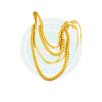 Uniforme d'officier Aiguillette Gold Mylar Cord Silver Aiguillettes Officer Peak Caps