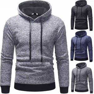 Vente directe d'usine meilleure qualité sweats à capuche pour homme Basics coton mélangé Collection d'hiver personnalisé respirant sweats à capuche hommes - Product Image 6