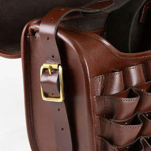 Sac de chasse en cuir de vachette de haute qualité personnalisé, taille réglable, votre propre logo, élégant, pour la chasse, avec éclairage KS - Product Image 6