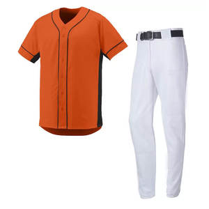 Vêtements de sport personnalisés pour jeunes hommes maillot de baseball cousu broderie sublimée unisexe XXL uniformes bande softball grande taille OEM - Product Image 3
