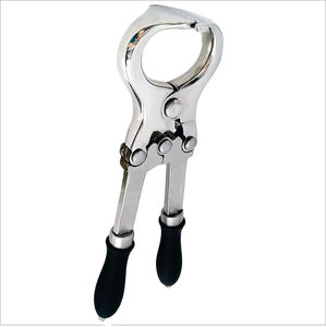 เครื่องมือผูกอัณฑะแบบไม่ทำแผลสำหรับแพะและม้า ยี่ห้อ Veterinarian Burdizzo Clamp คุณภาพสูง ผลิตจากสแตนเลสสตีล ใช้งานด้วยมือ - Product Image 4