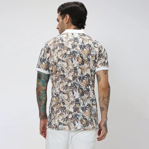 2024 personalizado pesado 100% algodón estilo Casual de los hombres para Polo camisa de lujo transpirable Jersey con diseño de patrón sólido - Product Image 3