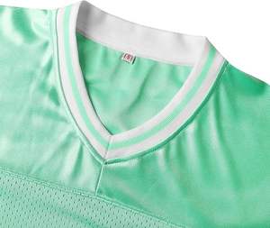 Maillot de football américain unisexe personnalisé de vente chaude surdimensionné à manches courtes respirant - Product Image 4