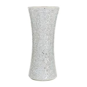 Fresh Arrival Vase à fleurs décoratif en métal pour mariage moderne avec finition bicolore couleur or et gris avec logo et taille personnalisés - Product Image 5