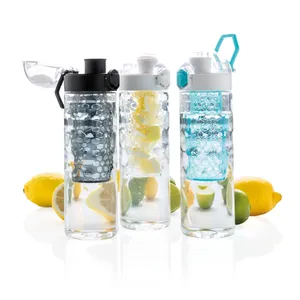 Bouteille d'eau personnalisée de 700 ml avec infuseur en nid d'abeille, bouteille de sport avec merchandising unique - Product Image 3