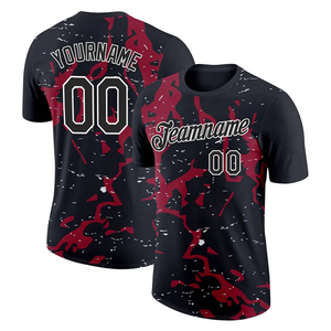 Maillot de football personnalisable de haute qualité à manches courtes 100% polyester respirant léger à séchage rapide pour hommes et adultes Vêtements de sport - Product Image 3