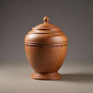 Urnes de crémation en bois de conception récente pour les cendres humaines, prix raisonnables, fournitures funéraires en vente par les exportateurs - Product Image 4