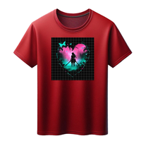 Camiseta de Algodón 100% para Mujer, Estilo Casual, Talla Grande, Diseño Sólido, Popular, de Secado Rápido, Transpirable, con Logotipo de Diamantes, de Fábrica OEM