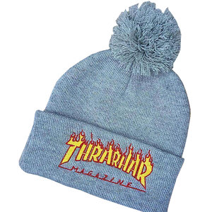 Bonnet d'hiver unisexe de luxe avec pompon en fourrure brodé en 3D bonnets de noël pour le voyage - Product Image 1