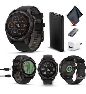 Reloj Inteligente GPS Multideporte Garmin FENIX 8 PRO AMOLED de Grado Industrial, Nuevo y Original de la Marca CH, OEM para Entrega Rápida a Domicilio - Product Image 1