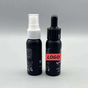 Botella pulverizadora vacía de PET con gotero de goma, pequeña, para muestras, en stock, venta al por mayor, 30ml, solución de empaque para cuidado personal, oferta. - Product Image 3