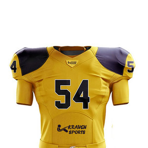 ชุดยูนิฟอร์มอเมริกันฟุตบอลขายดีที่สุด สไตล์ล่าสุด คุณภาพสูง - Product Image 4