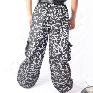 Pantalon de ski et de snowboard unisexe grande taille, imperméable 10 000 mm, avec doublure polaire respirante, service OEM pour logo personnalisé - Product Image 3