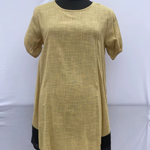 เดรสสไตล์ตะวันตกความยาวปานกลางแบบยุโรปชุดเดรสทรงตรงเข้ารูปสไตล์ลำลอง - Product Image 1