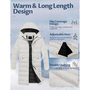 Chaqueta Parka de Invierno Personalizada para Hombre con Acolchado Grueso, Capucha Ajustable, Cremallera Suave y Duradera, Ropa de Marca Privada Verificada - Product Image 3