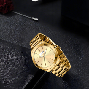 Orologi da Coppia al Quarzo con Logo Personalizzato, Stile Antico, in Acciaio Inossidabile, Impermeabili, Eleganti, Design Doppio, Stile Sportivo con Lancette per Uso Esterno - Product Image 6