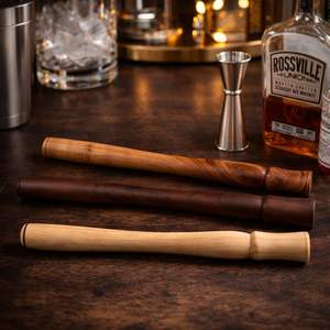 ชุดไม้บดค็อกเทลราคาสุดคุ้ม ออกแบบตามหลักสรีรศาสตร์ แข็งแรงทนทาน สำหรับบดละเอียด ผสมเครื่องดื่มอย่างราบรื่น และทำเครื่องดื่มสูตรพิเศษ - Product Image 3