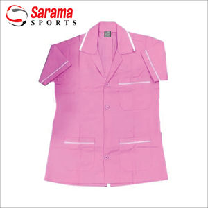 Nueva llegada con estilo de algodón relleno de los hombres enfermera Scrub Top de alta calidad médico Scrubs con capucha de punto largo gran oferta al por mayor - Product Image 5