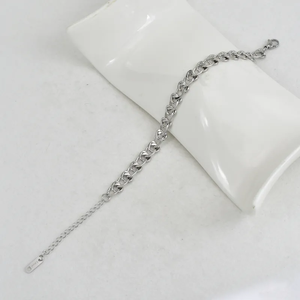 Bracelet de style moderne, chaîne creuse en acier inoxydable 304, chaîne à maillons, plaqué or 18 carats, accessoires de bijoux, style océan - Product Image 4