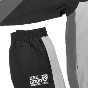 เซ็ตเสื้อกันลมและกางเกงสำหรับผู้ชายชุดวอร์มผ้าไนลอน/โพลีเอสเตอร์สำหรับนักกีฬาออกแบบได้ตามที่ต้องการ - Product Image 4