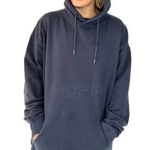 Vente en gros de sweat à capuche unisexe en hiver 2025 avec cordon de serrage pull à capuche en coton mélangé pour hommes sweats à capuche pour femmes - Product Image 2