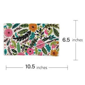 Meilleure vente Sac à main de luxe fait main à paillettes et à fleurs perlées Sac à main pour femmes Sac à main disponible Pochette perlée Sac à main perlé par msr - Product Image 4