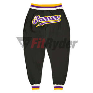 Pantalones deportivos transpirables de secado rápido largos informales para hombre Pantalones de chándal de punto de cintura media - Product Image 1